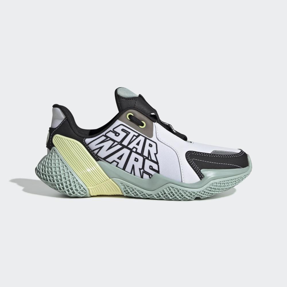 Adidasi Alergare Adidas Star Wars 4UTURE Fete Romania - Albi/Negrii/Verzi EF9481